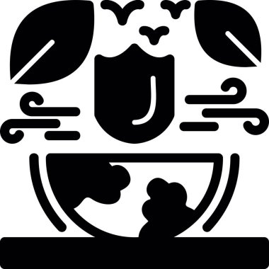 Gıda simgesinin vektör illüstrasyonu