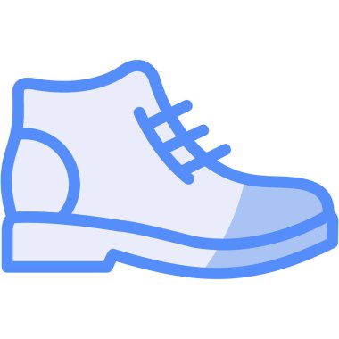 ayakkabı ikonu vektör illüstrasyonu