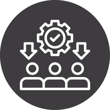 seo modern simgesinin vektör illüstrasyonu