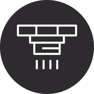 vektör sunucu illüstrasyonu