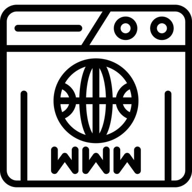 Radyo. Web simgesi basit illüstrasyon