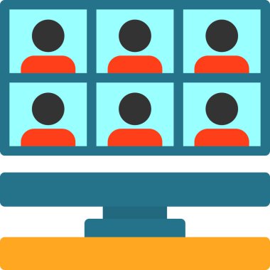 konferans toplantı simgesi