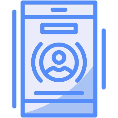 mobil uygulama. Basit resimleme