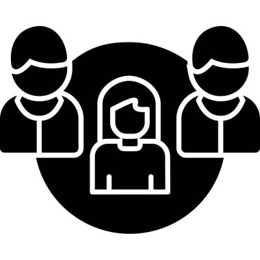 grup insanları simgesi, özet biçimi