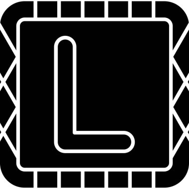 Siyah ve beyaz simgesinin vektör illüstrasyonu