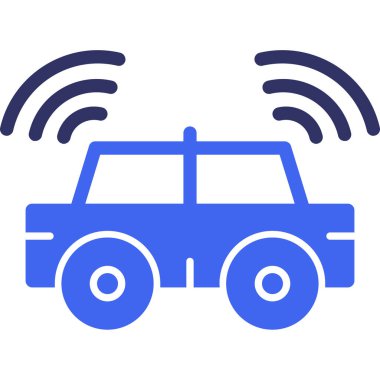 - Araba. Web simgesi basit illüstrasyon