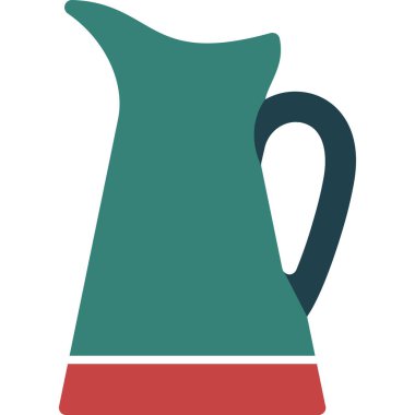 Mutfak kazanı simgesi vektör illüstrasyon grafik tasarımı