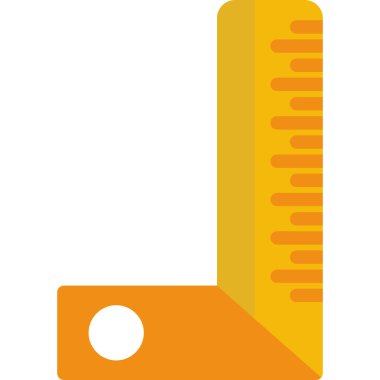 measuring tape vector icon design