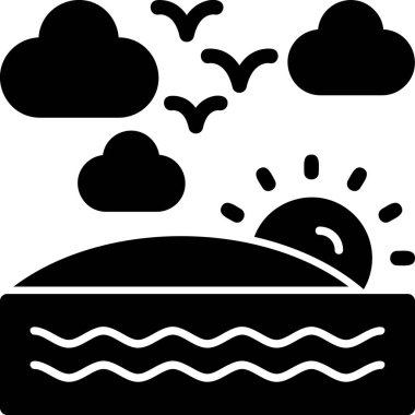 Gıda simgesinin vektör illüstrasyonu