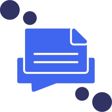 Sohbet ileti simgesi ana hat biçimi