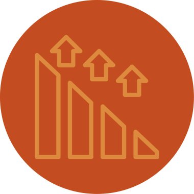 ok simgesi vektör illüstrasyonu