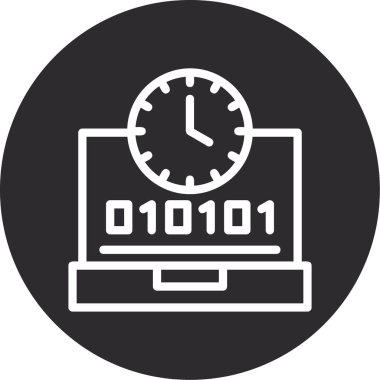 bilgisayar simgesi vektör illüstrasyonu