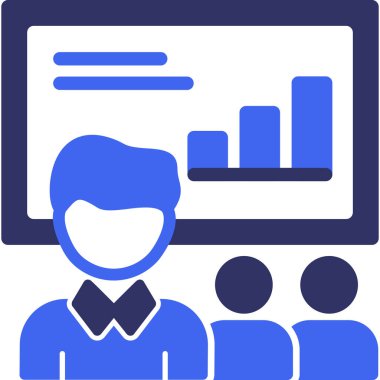 İş sunumu. Basit tasarım