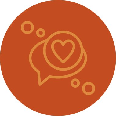 Vektör Kalp Simgesi illüstrasyonu