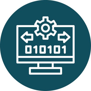 seo modern simgesinin vektör illüstrasyonu