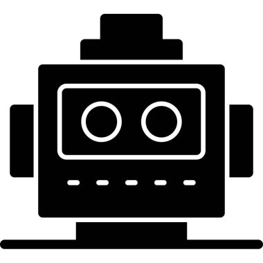 Kamera simgesi, vektör illüstrasyonu