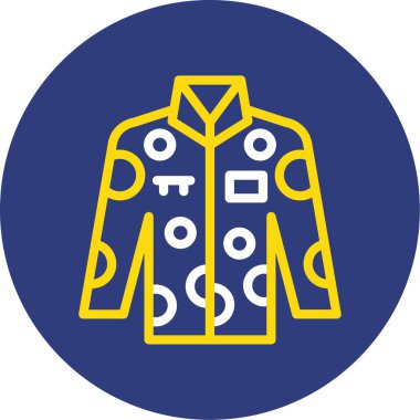 Ceketli bir adamın vektör çizimi