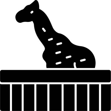 At. Web simgesi basit illüstrasyon