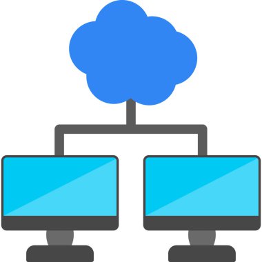 ağ paylaşımı. Basit resimleme