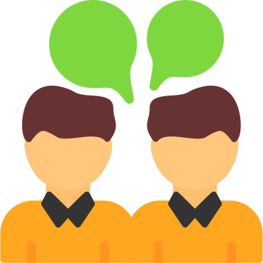 iş takım çalışması simgesi vektör illüstrasyonu