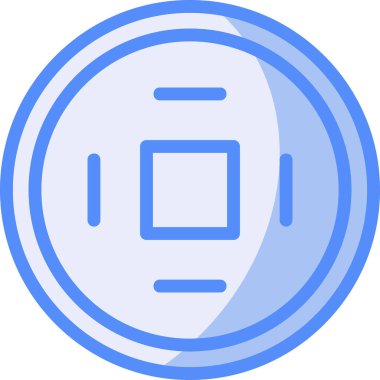 Bir harfin vektör simgesi