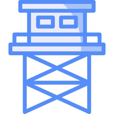 Kamp Çadırı modern simgesi, vektör illüstrasyonu