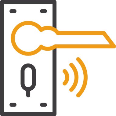 Anahtar. Web simgesi basit tasarım