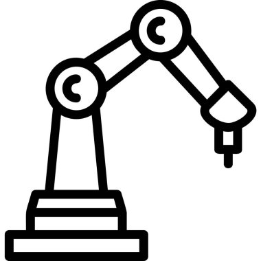 Robot kol robot simgesi