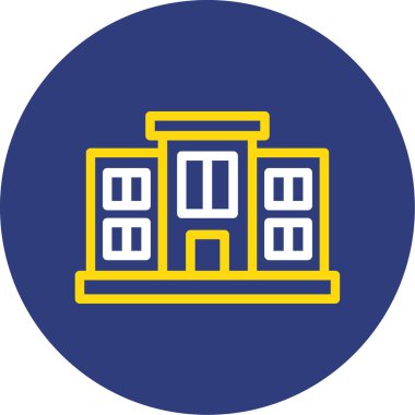 Yapı simgesinin vektör illüstrasyonu