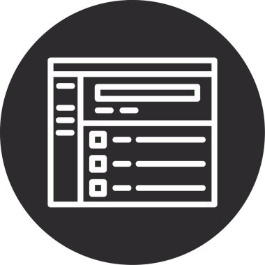 vektör sunucu illüstrasyonu