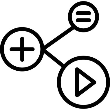 ağ paylaşım simgesi çizimi