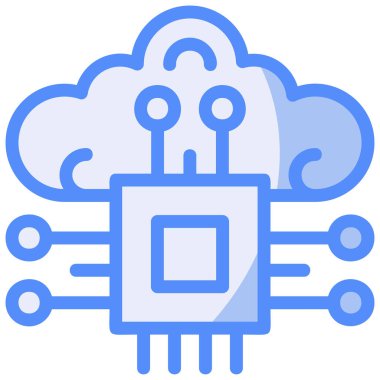 Bulut hesaplama. Web simgesi