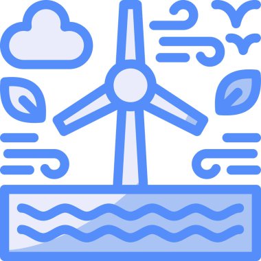 Rüzgar rüzgar ikonu