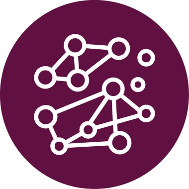 vektör ağ simgesi çizimi