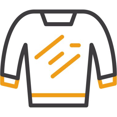 Gömlek. Web simgesi basit illüstrasyon