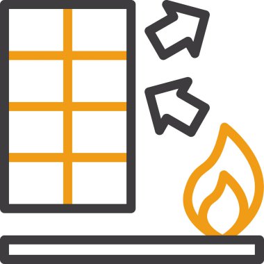 Simge vektör resimlemesini ateşle