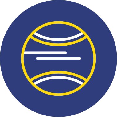 Beyzbol simgesinin vektör illüstrasyonu