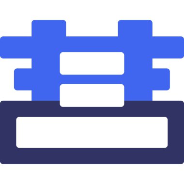 Kutu. Web simgesi basit illüstrasyon