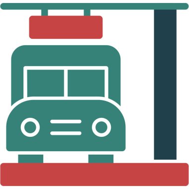 bus vektör illüstrasyonu