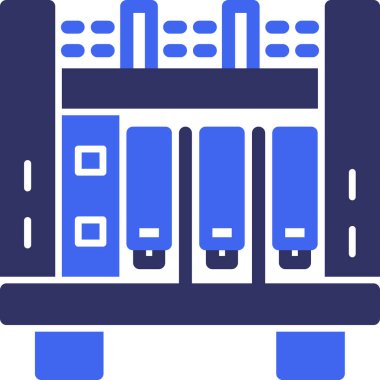 ağ sunucu simgesi - taslak biçimi