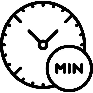 Kronometre Web simgesi basit tasarım