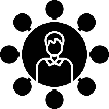 iş simgesi, vektör resimleme