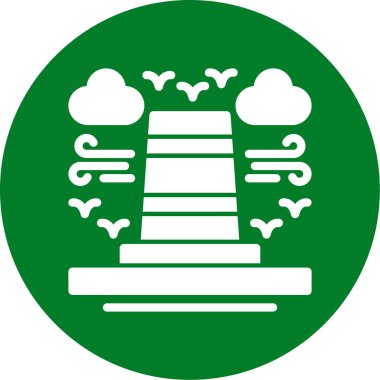 Benzersiz vektör illüstrasyon simgesi