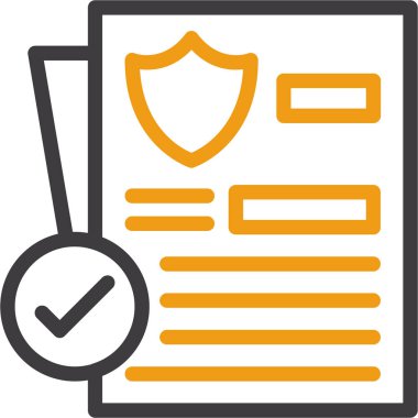 doküman kontrol listesi simgesi - taslak biçimi