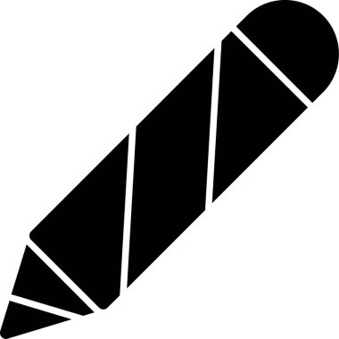 Kalem Kabartma Simgesi, Vektör İllüstrasyonu