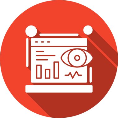 iş veri analiz simgesi düz biçimli