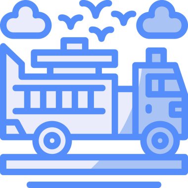 taşıma taşıma simgesi - taslak biçimi