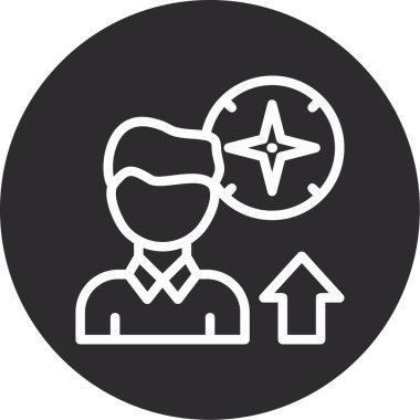 seo modern simgesinin vektör illüstrasyonu