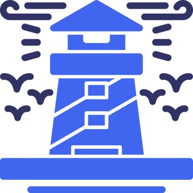 bina simgesi, basit vektör illüstrasyonu