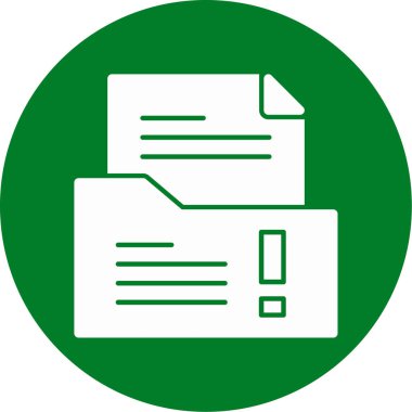 dosya simgesi, vektör illüstrasyonu